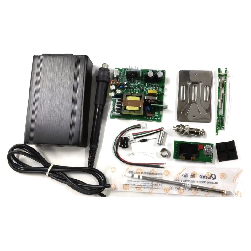 Digital Soldering Station DIY kits Temperature Controller for HAKKO Handle with Led Power-Supply Dropshipping
Digital Soldering Station DIY kits Temperature Controller for HAKKO Handle with Led Power-Supply Dropshipping