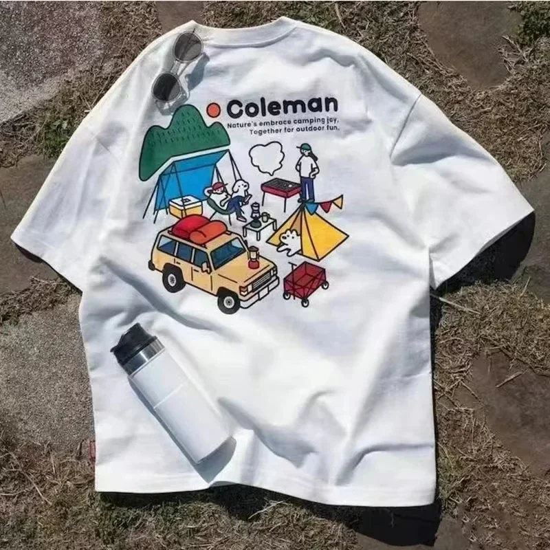Motorcycle Fashion Casual Short Sleeve T-Shirt Printing Fun Men's Cotton Short Sleeve Summer Rookie Loose Couple Wear
Motorcycle Fashion Casual Short Sleeve T-Shirt Printing Fun Men's Cotton Short Sleeve Summer Rookie Loose Couple Wear