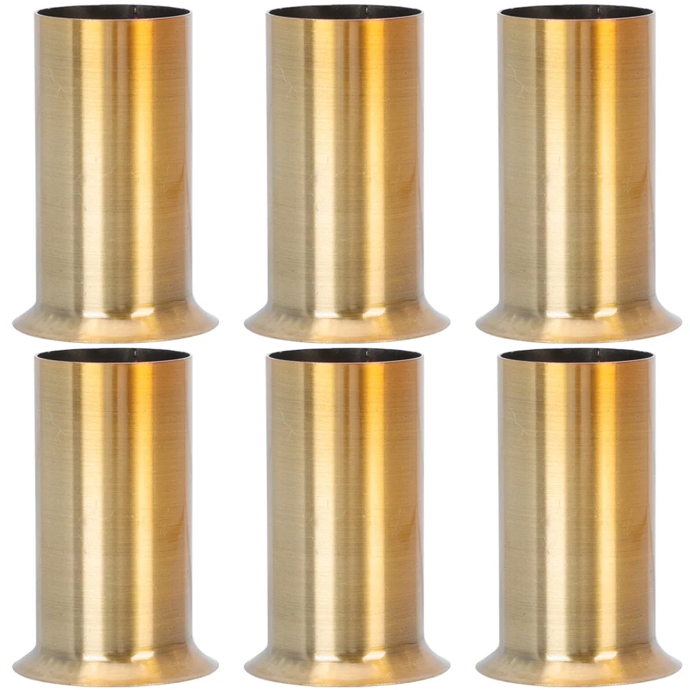 6pcs Lamp Base Sleeve Thick Durable Iron Electroplating Lighting Parts Chandelier Accessories Bulb Cover Replacement
6pcs Lamp Base Sleeve Thick Durable Iron Electroplating Lighting Parts Chandelier Accessories Bulb Cover Replacement
