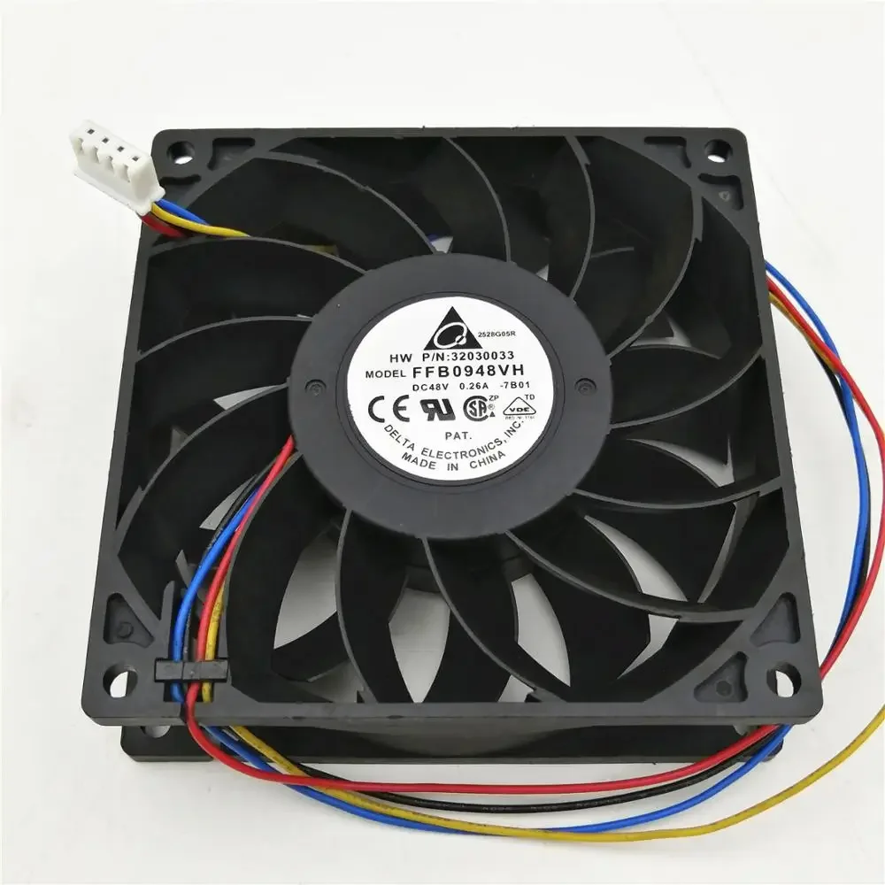 Delta Electronics FFB0948VH 7B01 DC 48V 0.26A 92x92x25mm 4-wire Server Cooling Fan
Delta Electronics FFB0948VH 7B01 DC 48V 0.26A 92x92x25mm 4-wire Server Cooling Fan