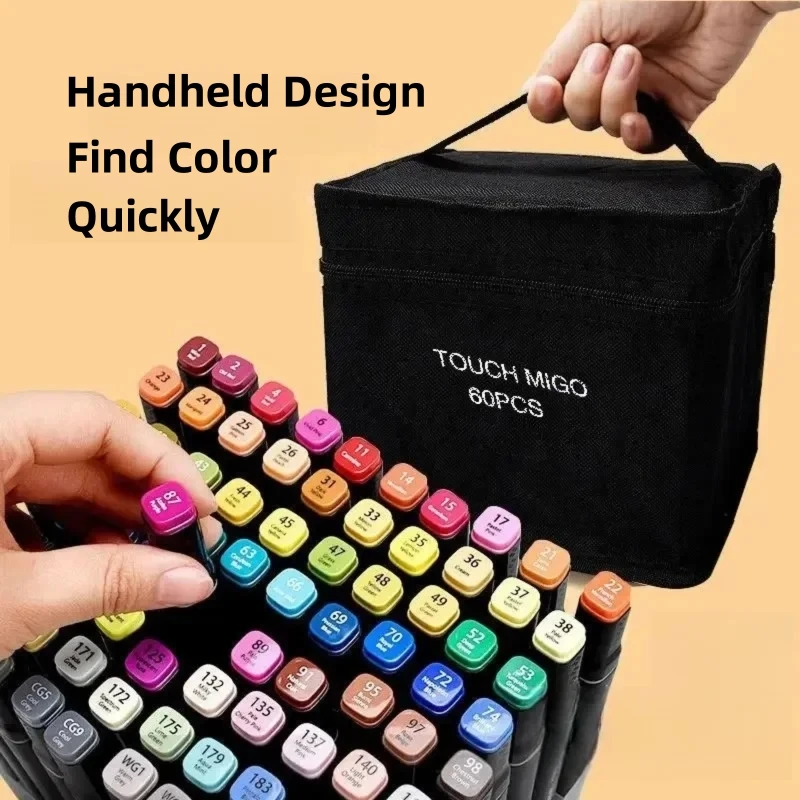 24/36/48/60/80 Colors Alcohol Markers, Dual-Tip Permanent Art Markers for Adult/Student Coloring,Back to School Supplies
24/36/48/60/80 Colors Alcohol Markers, Dual-Tip Permanent Art Markers for Adult/Student Coloring,Back to School Supplies