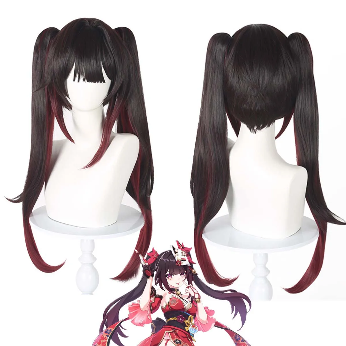 Высококачественная игра Honkai: Star Rail Sparkle, парик с двойными хвостиками для косплея
Высококачественная игра Honkai: Star Rail Sparkle, парик с двойными хвостиками для косплея