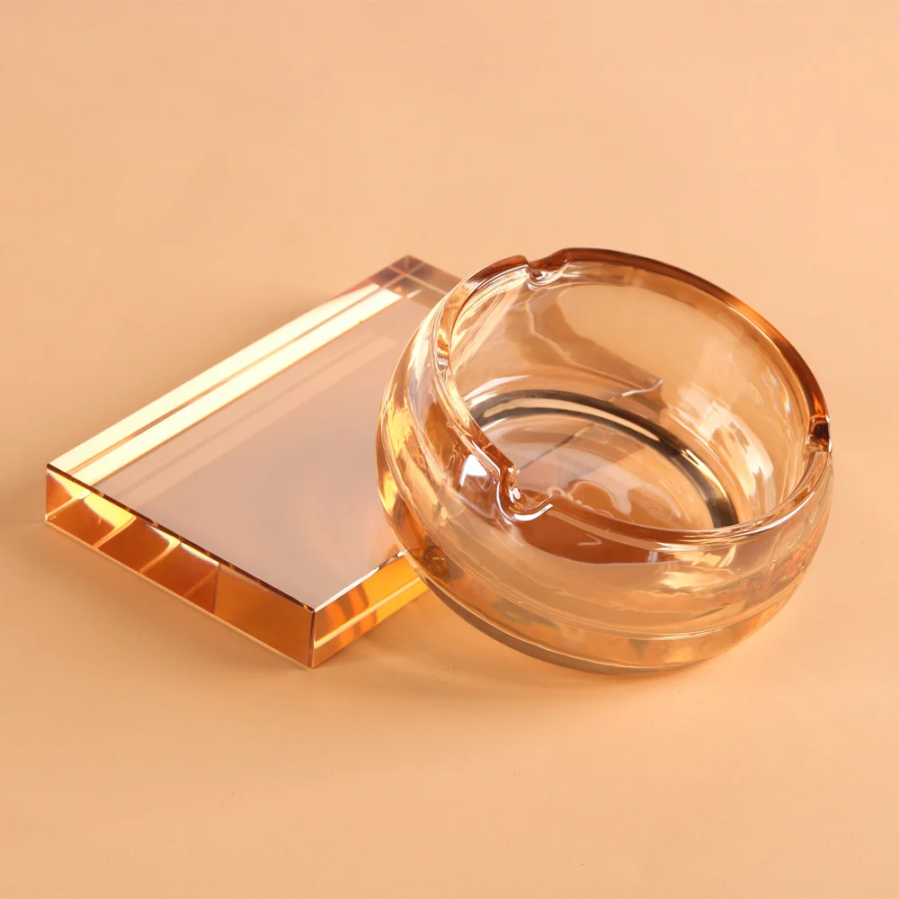 Simple and High-Quality Hotel Living Room Orange Glass Ashtray Wholesale Home Decor Home Decor
Simple and High-Quality Hotel Living Room Orange Glass Ashtray Wholesale Home Decor Home Decor
