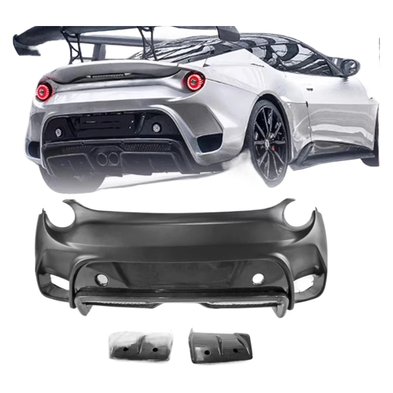 Suitable for Lotus Evora S 400 410 430 GT430 Carbon Fiber Rear Bumper, Rear Bumper
Suitable for Lotus Evora S 400 410 430 GT430 Carbon Fiber Rear Bumper, Rear Bumper