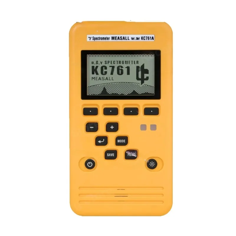 KC761A Dual Sensor 8.6% Guaranteed Resolution Handheld Spectrum Analyzer Peripheral Dosimeter, Nuclide Recognition
KC761A Dual Sensor 8.6% Guaranteed Resolution Handheld Spectrum Analyzer Peripheral Dosimeter, Nuclide Recognition