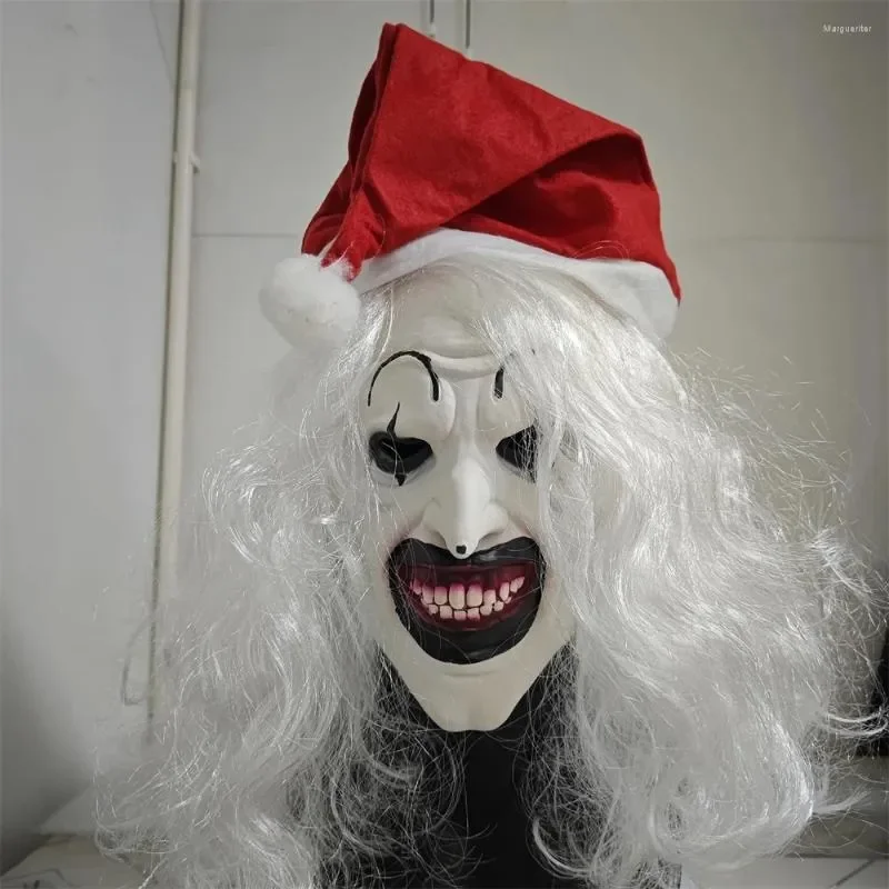 Party Supplies Halloween Mask Movie Terrifier Cosplay Art The Clown Costume Scary Latex Head Cover Creepy Horror Killer
Party Supplies Halloween Mask Movie Terrifier Cosplay Art The Clown Costume Scary Latex Head Cover Creepy Horror Killer