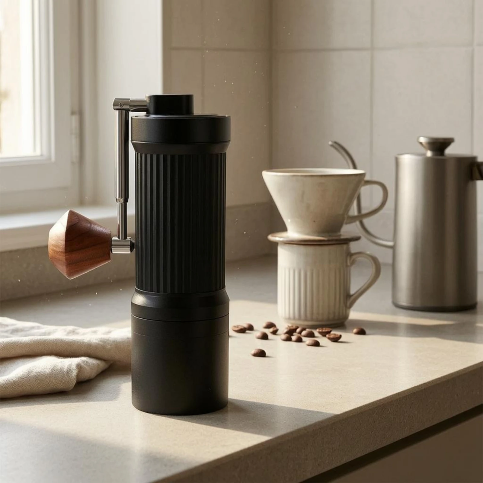 Foldable Coffee Grinder Wooden Handle Manual Coffee Grinder
Foldable Coffee Grinder Wooden Handle Manual Coffee Grinder