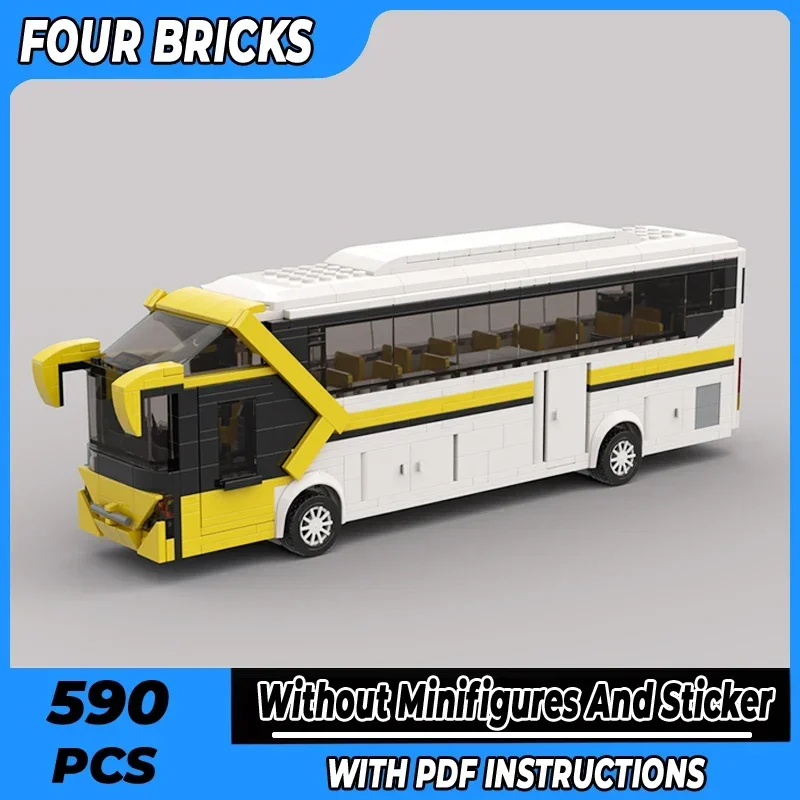 Moc Building Bricks Модель городского автомобиля City Coach Bus 03 Технология Модульные блоки Праздничные подарки Игрушки для детей Наборы для самостоятельной сборки
Moc Building Bricks Модель городского автомобиля City Coach Bus 03 Технология Модульные блоки Праздничные подарки Игрушки для детей Наборы для самостоятельной сборки