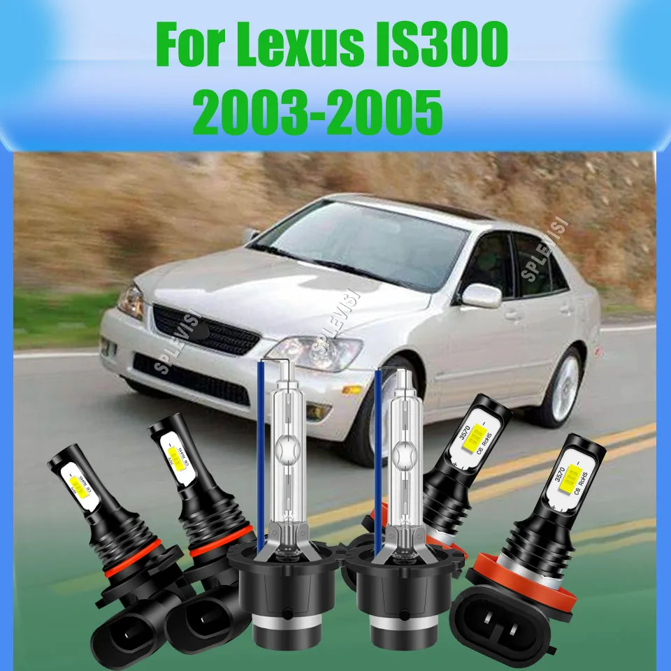Car LED Headlight High Low Beam Fog Bulb Lamp 9005 D2S H11 6000K Diamond White Light Beam For Lexus IS300 2003 2004 2005
Car LED Headlight High Low Beam Fog Bulb Lamp 9005 D2S H11 6000K Diamond White Light Beam For Lexus IS300 2003 2004 2005