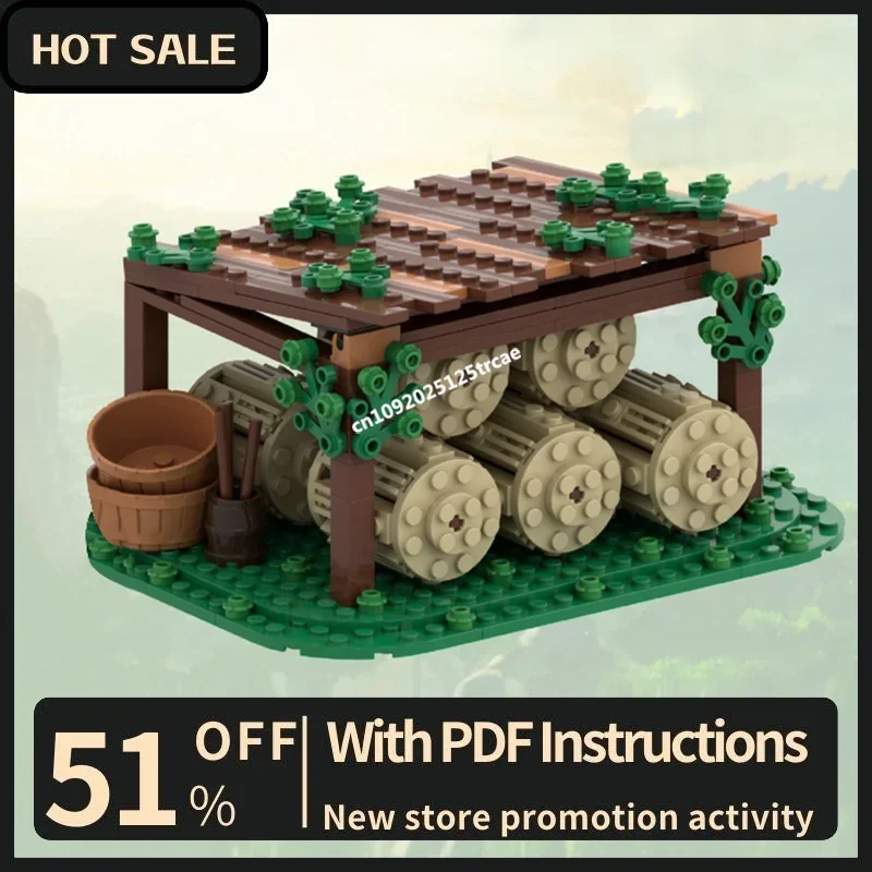 New Farm Hot Selling Street View Moc Modular Bale of Straw Storage Model Building Blocks Diy Creative Ideas Kidtoy Birthday Gift
New Farm Hot Selling Street View Moc Modular Bale of Straw Storage Model Building Blocks Diy Creative Ideas Kidtoy Birthday Gift