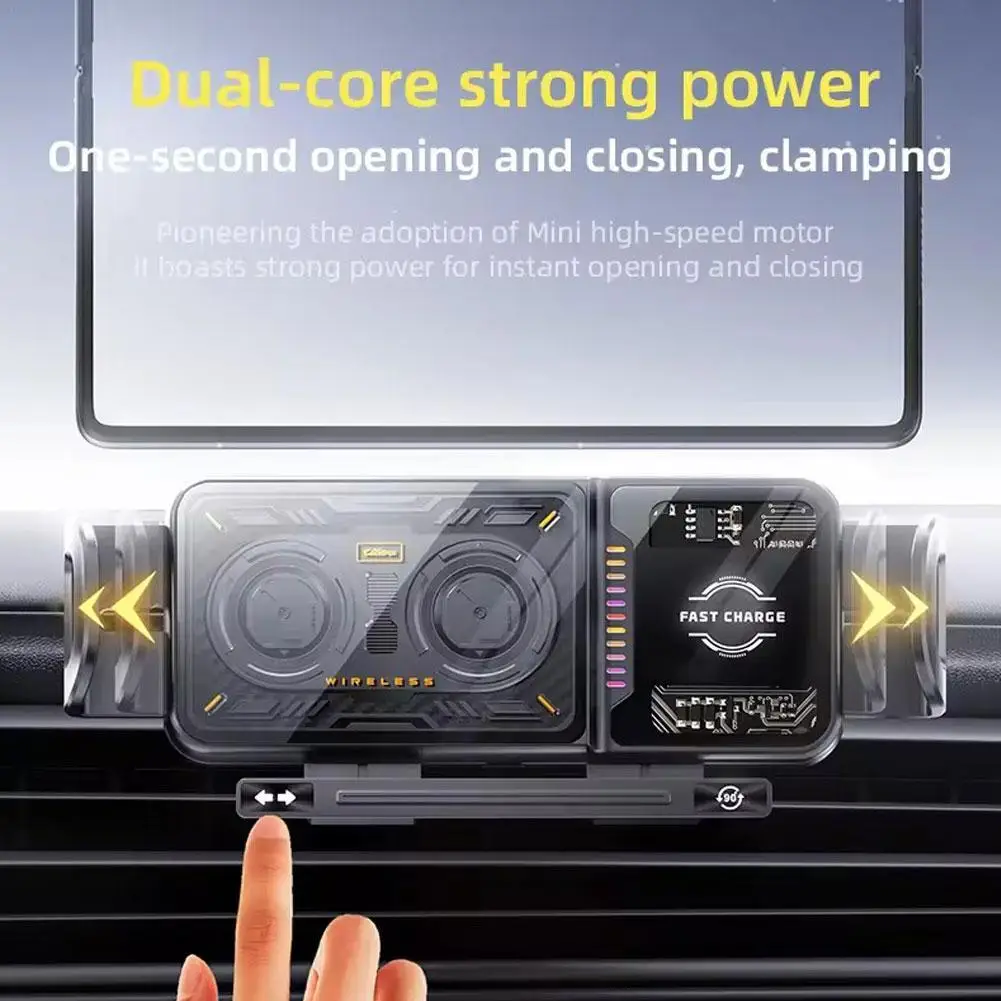 Автомобильное беспроводное зарядное устройство, держатель для телефона, подставка, вентиляционное отверстие, кронштейн для мобильного телефона, быстрая зарядка для Samsung Galaxy Z Fold 7/6/5/4 Z Flip 7/6/5
Автомобильное беспроводное зарядное устройство, держатель для телефона, подставка, вентиляционное отверстие, кронштейн для мобильного телефона, быстрая зарядка для Samsung Galaxy Z Fold 7/6/5/4 Z Flip 7/6/5