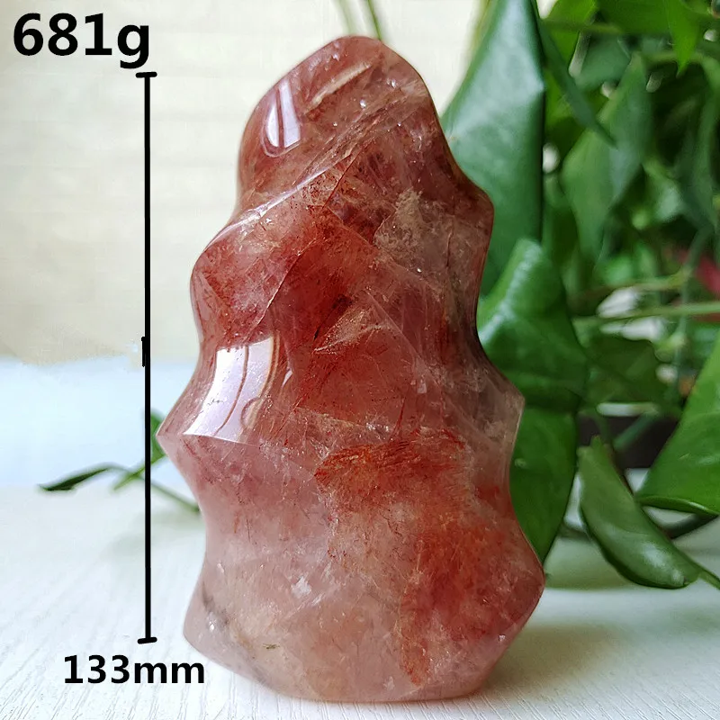 Natural stone red hematoid quartzIce cream torch crystal display home decoration stone color romantic Multi-inclusions Crystal
Natural stone red hematoid quartzIce cream torch crystal display home decoration stone color romantic Multi-inclusions Crystal