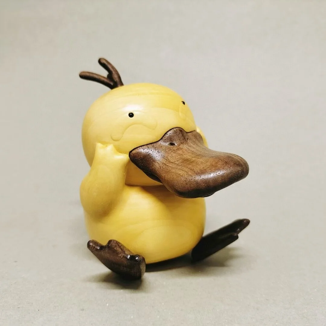Chinese Boxwood Redwood Wood Hand Carved duck Statue
Chinese Boxwood Redwood Wood Hand Carved duck Statue