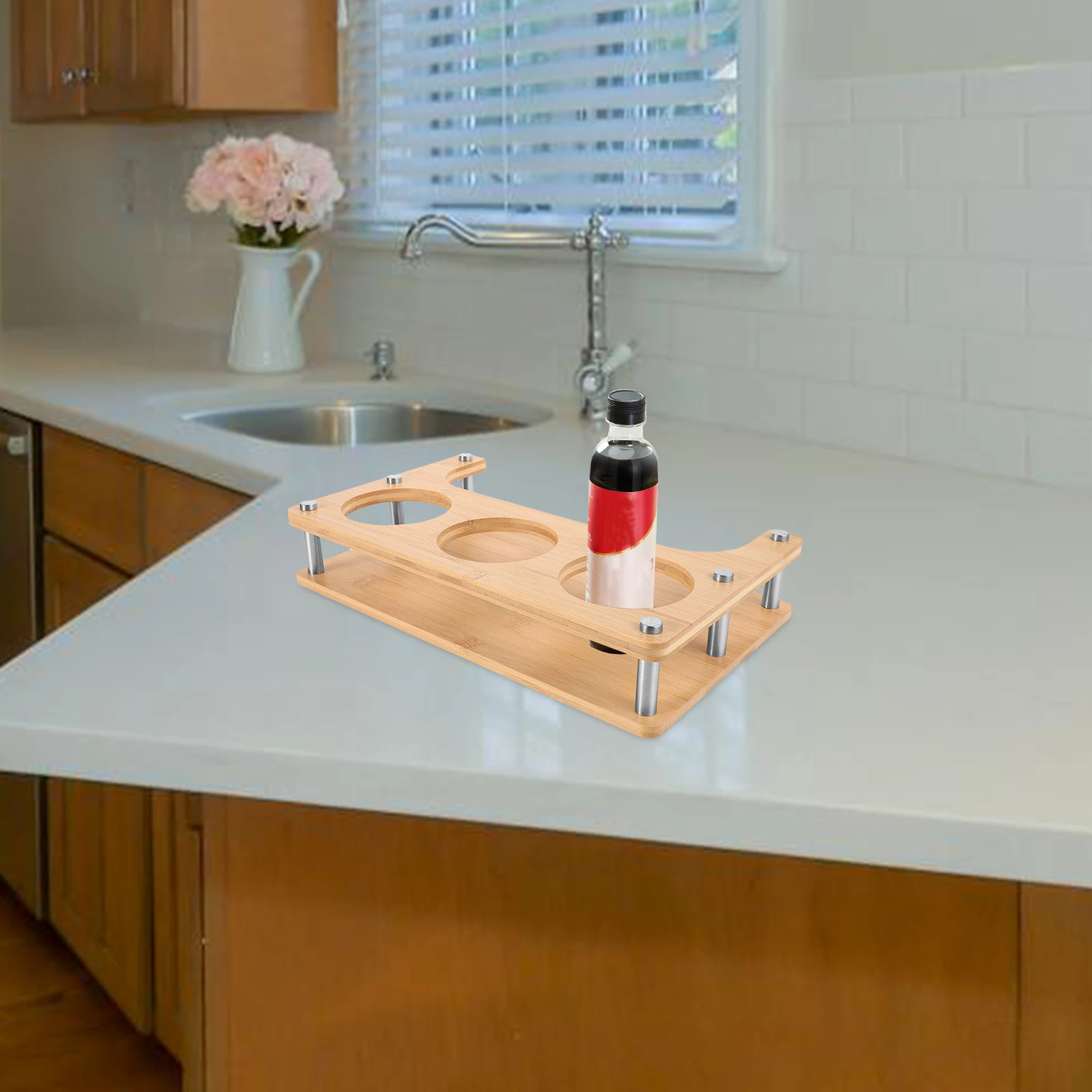 Multifunctional Seasoning Jar Storage Rack Kitchen Spice Organizer Space Saving Countertop Holder For Oil
Multifunctional Seasoning Jar Storage Rack Kitchen Spice Organizer Space Saving Countertop Holder For Oil