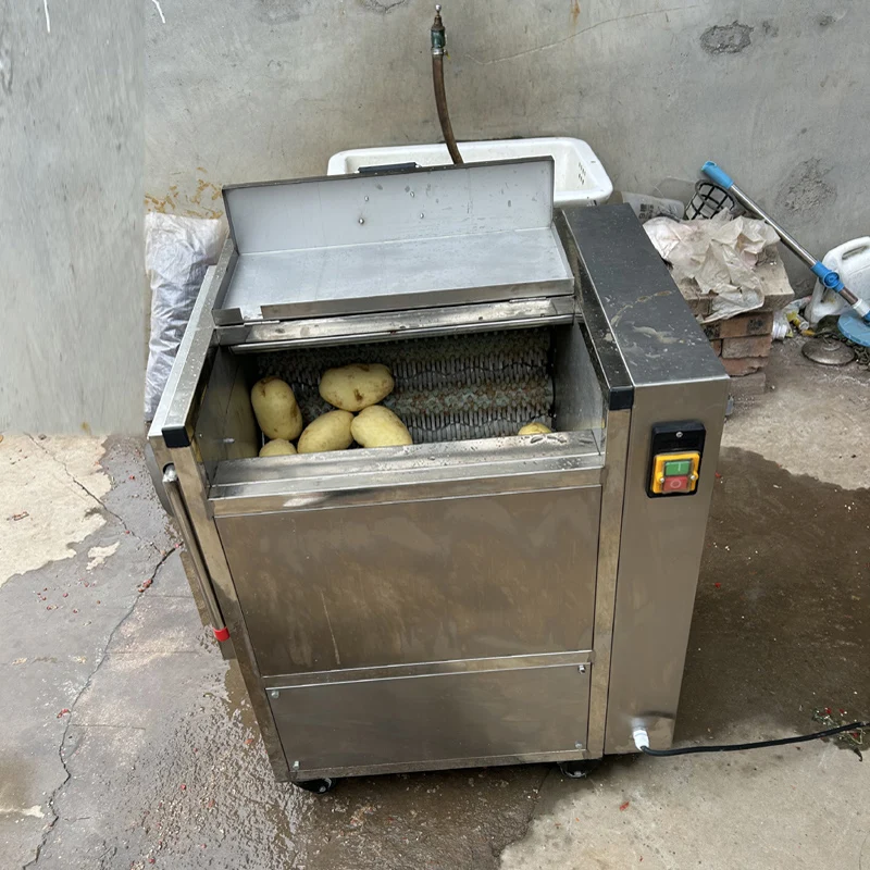New Style Potato Peeling Machine Root Vegetable Peeling Equipment Ginger Yam Peeler Carrot Cleaning Machine
New Style Potato Peeling Machine Root Vegetable Peeling Equipment Ginger Yam Peeler Carrot Cleaning Machine