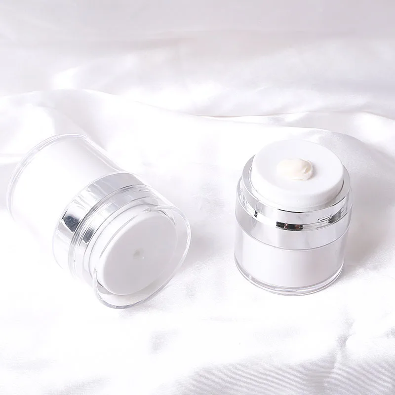 Vacuum Pump Bottle for Cream Foundation Refillable Airless Cosmetic Dispenser,Portable Sunscreen Container, Empty Squeeze Bottle
Vacuum Pump Bottle for Cream Foundation Refillable Airless Cosmetic Dispenser,Portable Sunscreen Container, Empty Squeeze Bottle