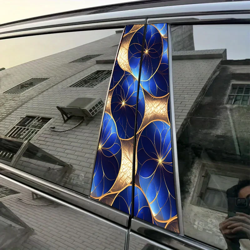 2шт, наклейки на автомобиль на стойку B Синие, золотые, абстрактные. Защитная пленка, подходящая для всех моделей автомобилей.
2шт, наклейки на автомобиль на стойку B Синие, золотые, абстрактные. Защитная пленка, подходящая для всех моделей автомобилей.