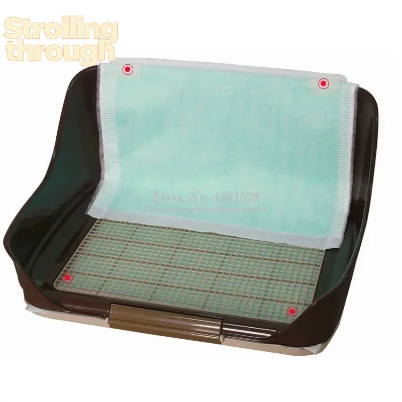Indoor Resin Potty Training Tray for Male And Boy Puppies with Diaper Pee Post Protection Wall No-Torn Toilet Pad Included
Indoor Resin Potty Training Tray for Male And Boy Puppies with Diaper Pee Post Protection Wall No-Torn Toilet Pad Included