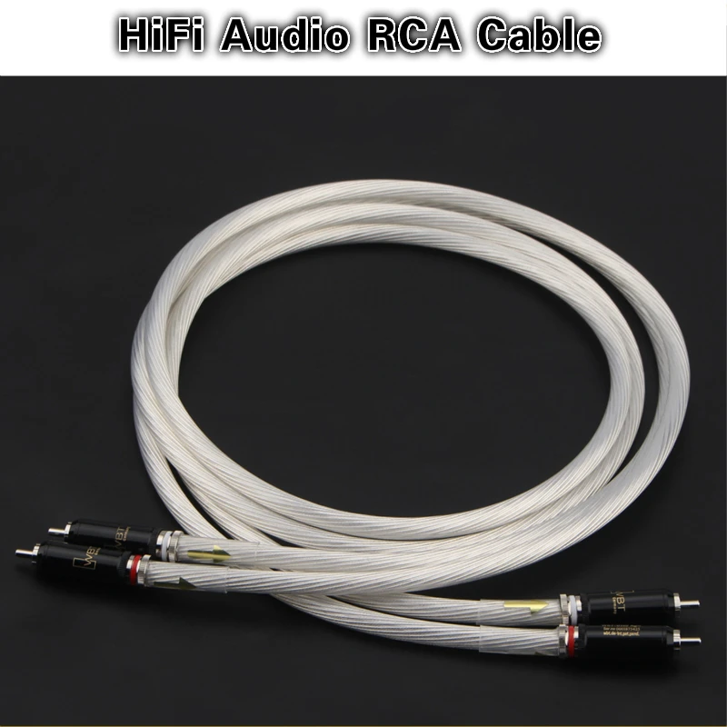 Hi-Fi аудиокабель RCA 5N, Посеребренная сигнальная линия для аудиофила, усилитель CD-плеера, ЦАП
Hi-Fi аудиокабель RCA 5N, Посеребренная сигнальная линия для аудиофила, усилитель CD-плеера, ЦАП