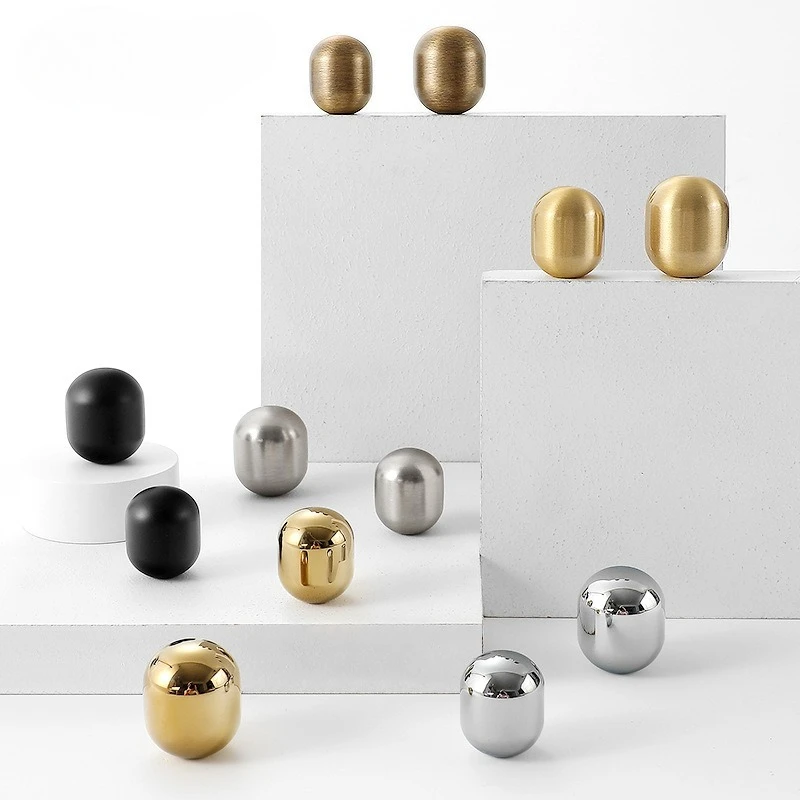 French Light Luxury Brass Wardrobe Pulls Modern Simple Gold Bright Silver American Single Hole Drawer Knob Copper Handle
French Light Luxury Brass Wardrobe Pulls Modern Simple Gold Bright Silver American Single Hole Drawer Knob Copper Handle
