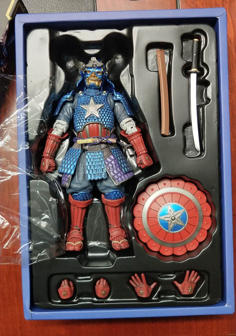 Famous General Soul Limited Servant Captain America Captain America Movable Doll Collection Model
Famous General Soul Limited Servant Captain America Captain America Movable Doll Collection Model