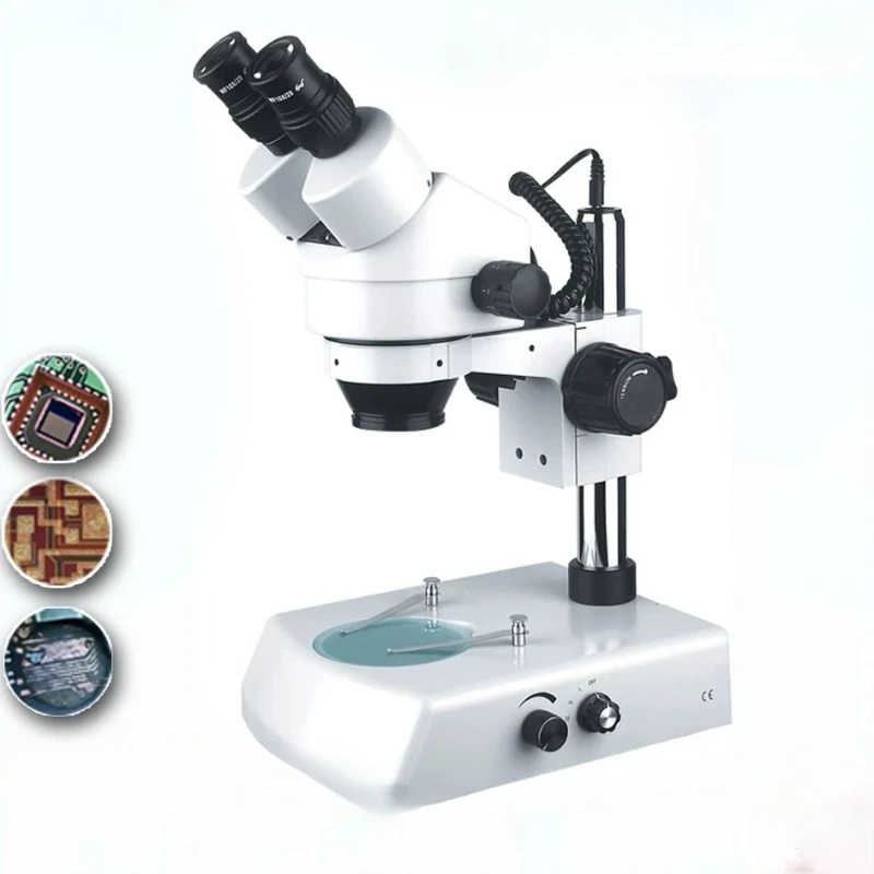 7X-45X Binocular Stereo Microscope 1:6.4 Zoom Halogen Illuminated Industrial Microscopio Mobile Phone Repairing PCB Soldering
7X-45X Binocular Stereo Microscope 1:6.4 Zoom Halogen Illuminated Industrial Microscopio Mobile Phone Repairing PCB Soldering