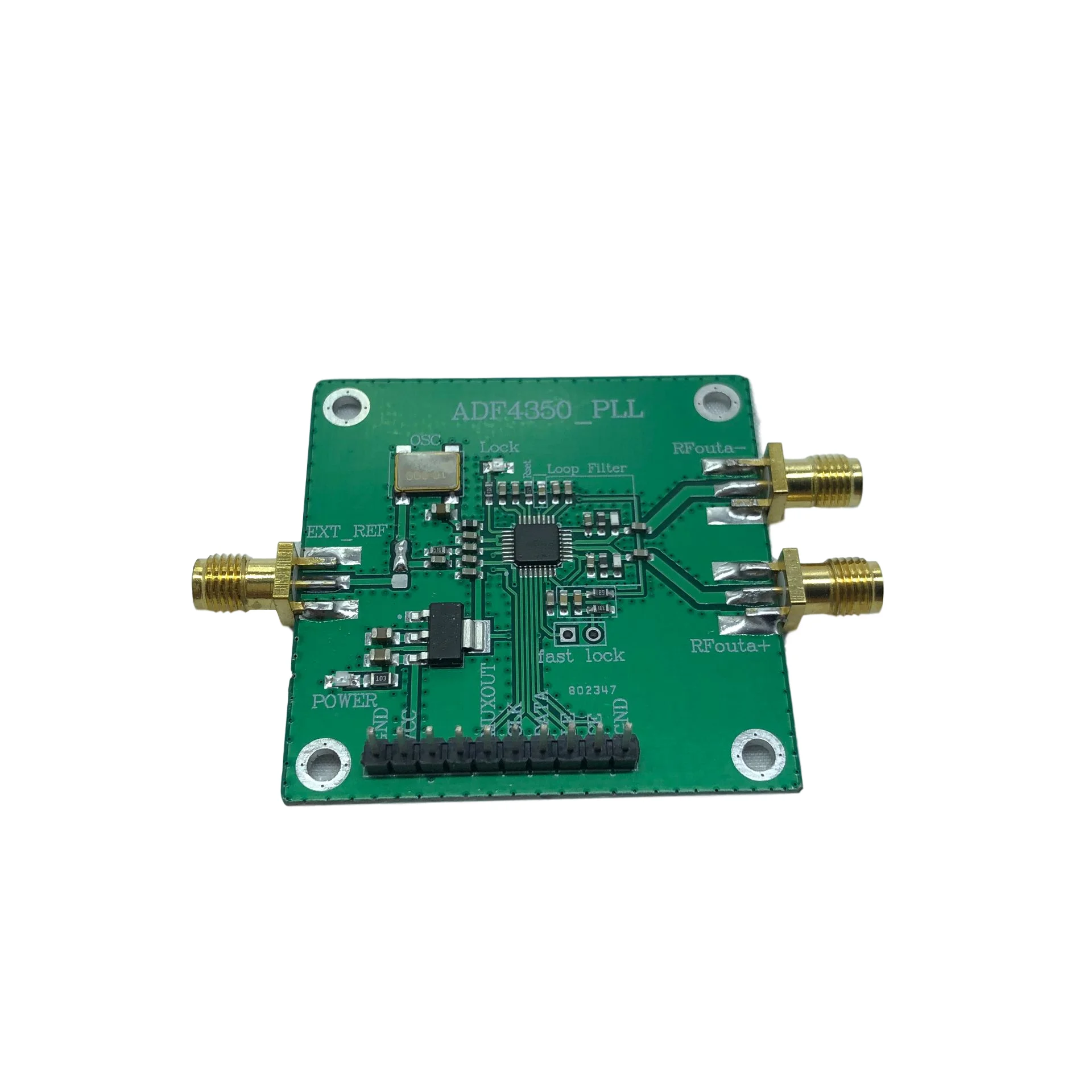 RF Debugging Module ADF4350 ADF4351 PLL, RF, Signal Source, Frequency Synthesizer
RF Debugging Module ADF4350 ADF4351 PLL, RF, Signal Source, Frequency Synthesizer