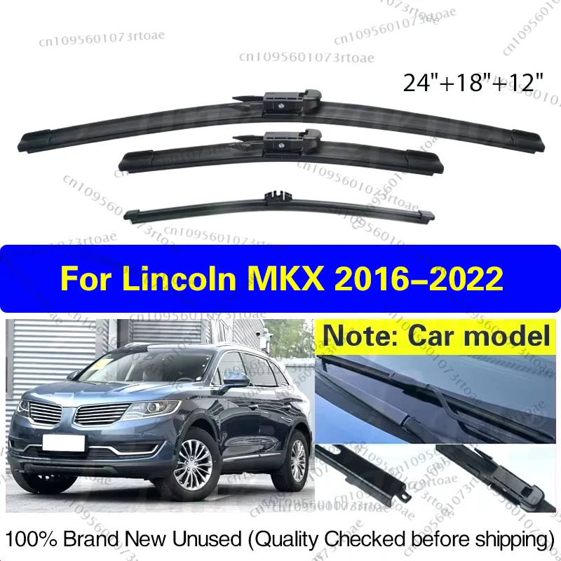 Car Front Rear Wiper Blades For Lincoln MKX 2016 - 2022 Windshield Windscreen Clean Window Rain Brush 24"18"12" Car Accessories
Car Front Rear Wiper Blades For Lincoln MKX 2016 - 2022 Windshield Windscreen Clean Window Rain Brush 24"18"12" Car Accessories