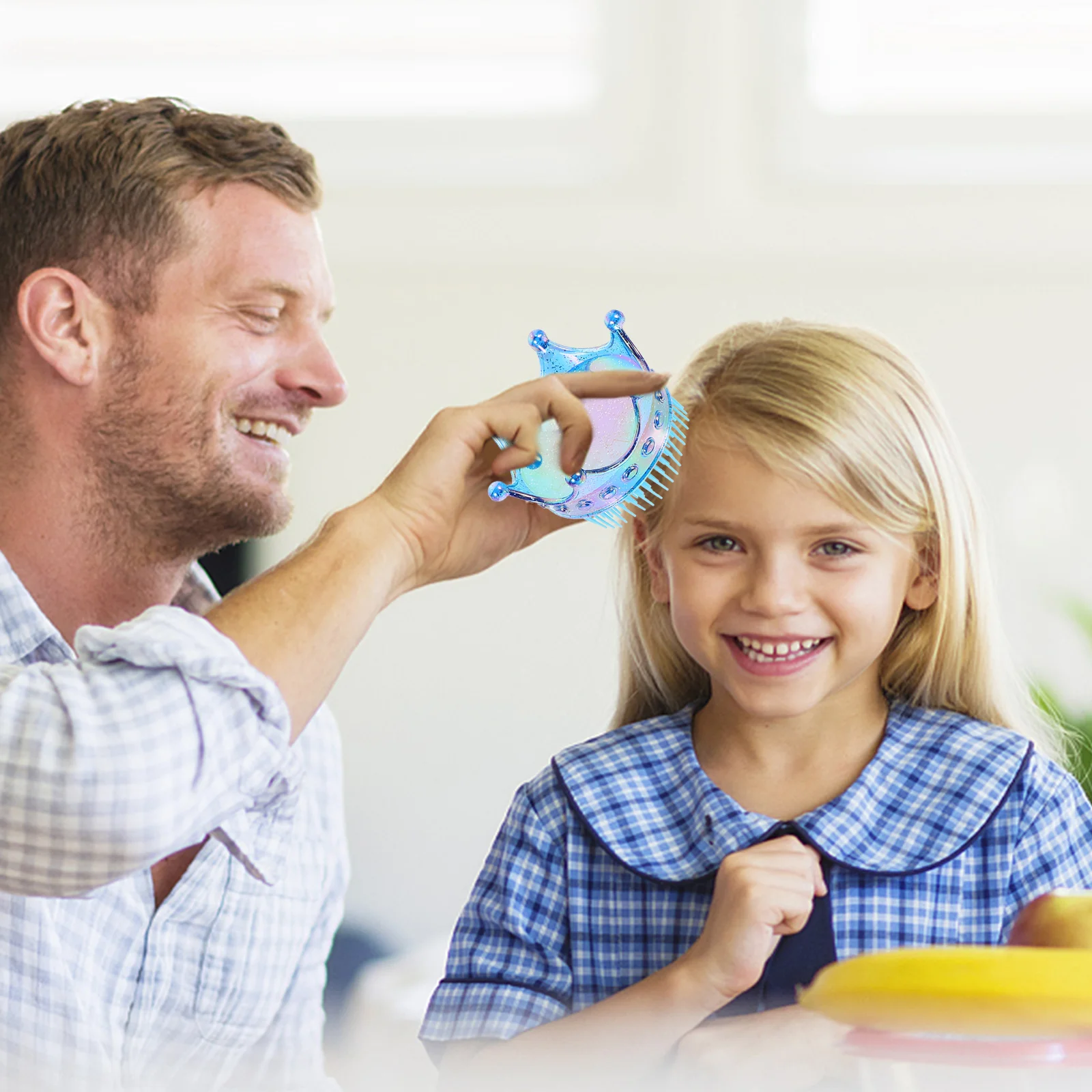 2 Pcs Anti-knot Comb Girls Hairbrush Children Styling Massage Abs Children's for Compact Baby Crown
2 Pcs Anti-knot Comb Girls Hairbrush Children Styling Massage Abs Children's for Compact Baby Crown