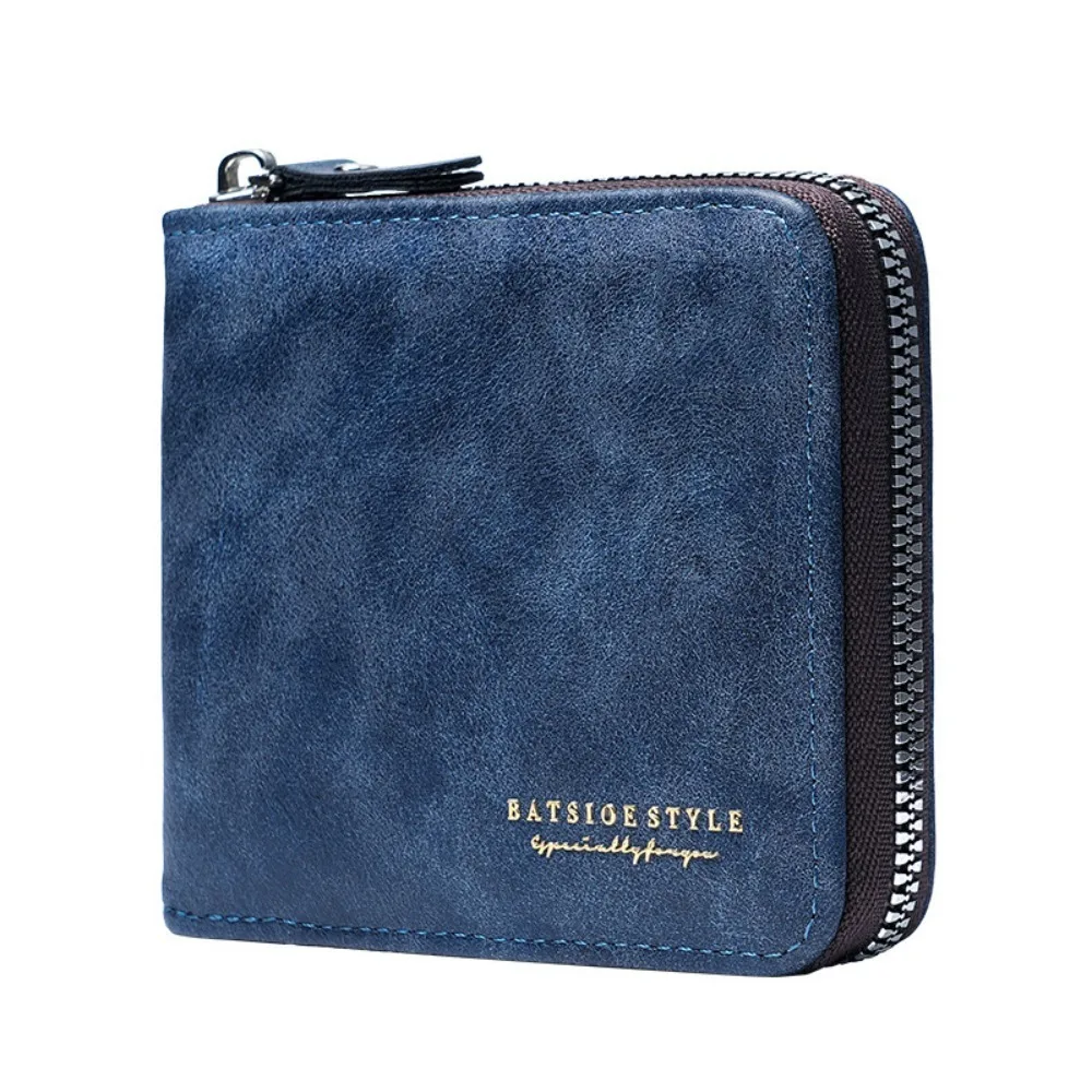 PU Leather Men's Wallet Multi-functional Large Capacity Short Card Bag Luxury Zipper Closure Credit Card Holder
PU Leather Men's Wallet Multi-functional Large Capacity Short Card Bag Luxury Zipper Closure Credit Card Holder