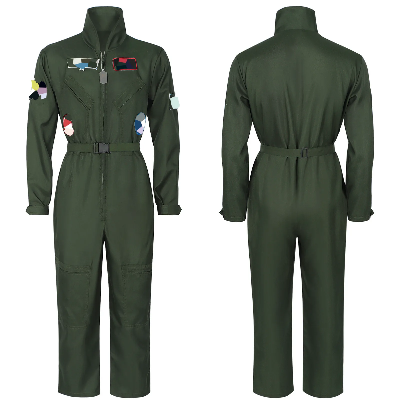 Adult Pilot Suit Halloween Onesie Stage Performance New Arrival Pilot Uniform Military Green Cosplay Children's Costume
Adult Pilot Suit Halloween Onesie Stage Performance New Arrival Pilot Uniform Military Green Cosplay Children's Costume