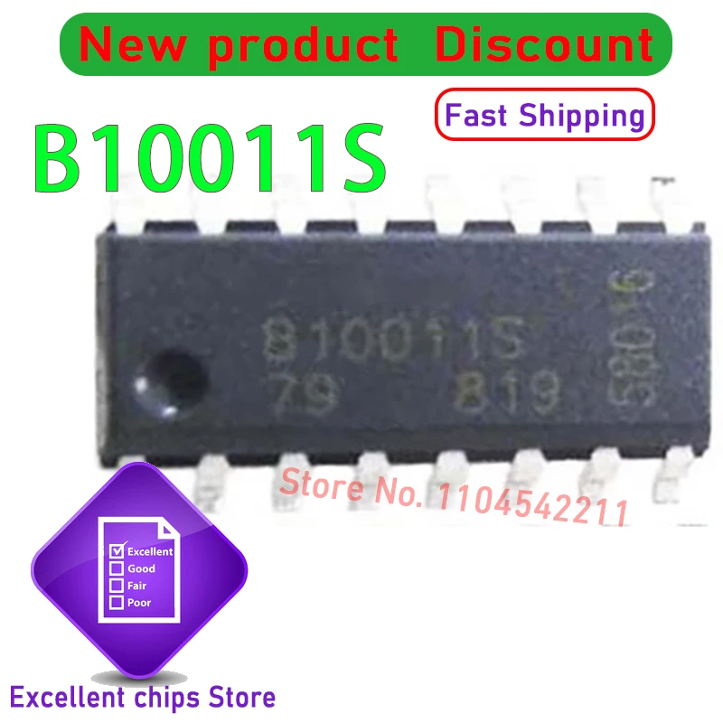 B10011S (5-20piece) B10011 SOP16 Chipset
B10011S (5-20piece) B10011 SOP16 Chipset