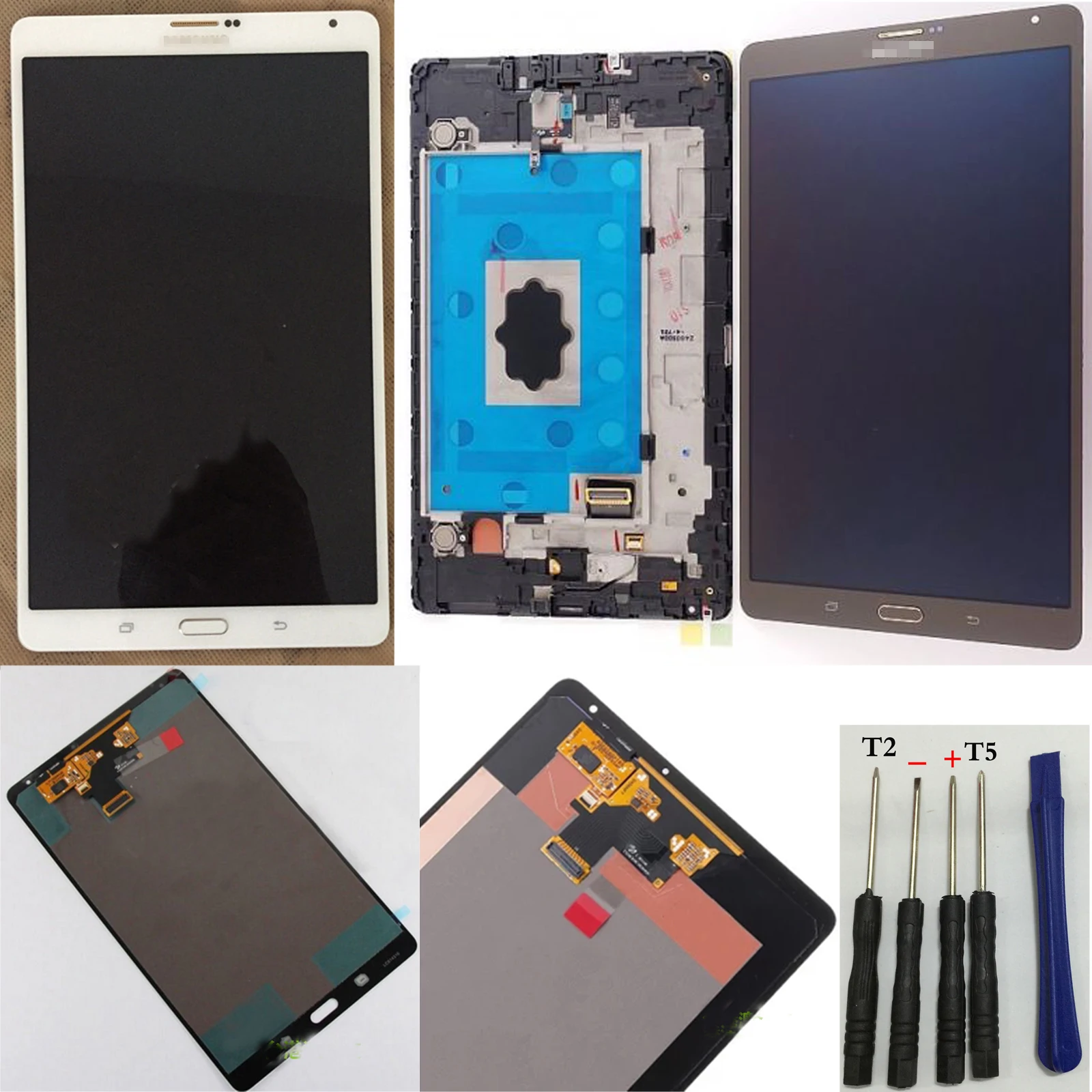 OEM For Samsung Tab S 8.4 (4G)LTE SM-T705 T705C T705Y LCD Display Touch Screen
OEM For Samsung Tab S 8.4 (4G)LTE SM-T705 T705C T705Y LCD Display Touch Screen