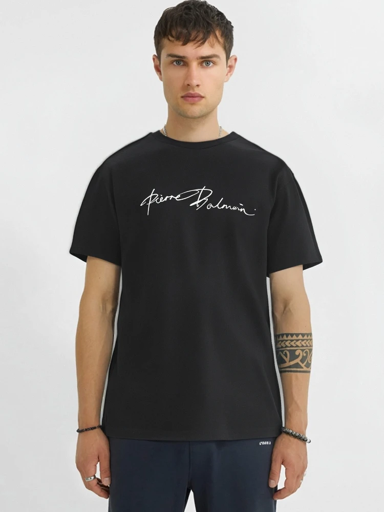 Summer New Men's T-shirt Fashion Simple Shark Printing Short-sleeved Tops Men's Breath Round Neck Clothing Tees Pb1
Summer New Men's T-shirt Fashion Simple Shark Printing Short-sleeved Tops Men's Breath Round Neck Clothing Tees Pb1