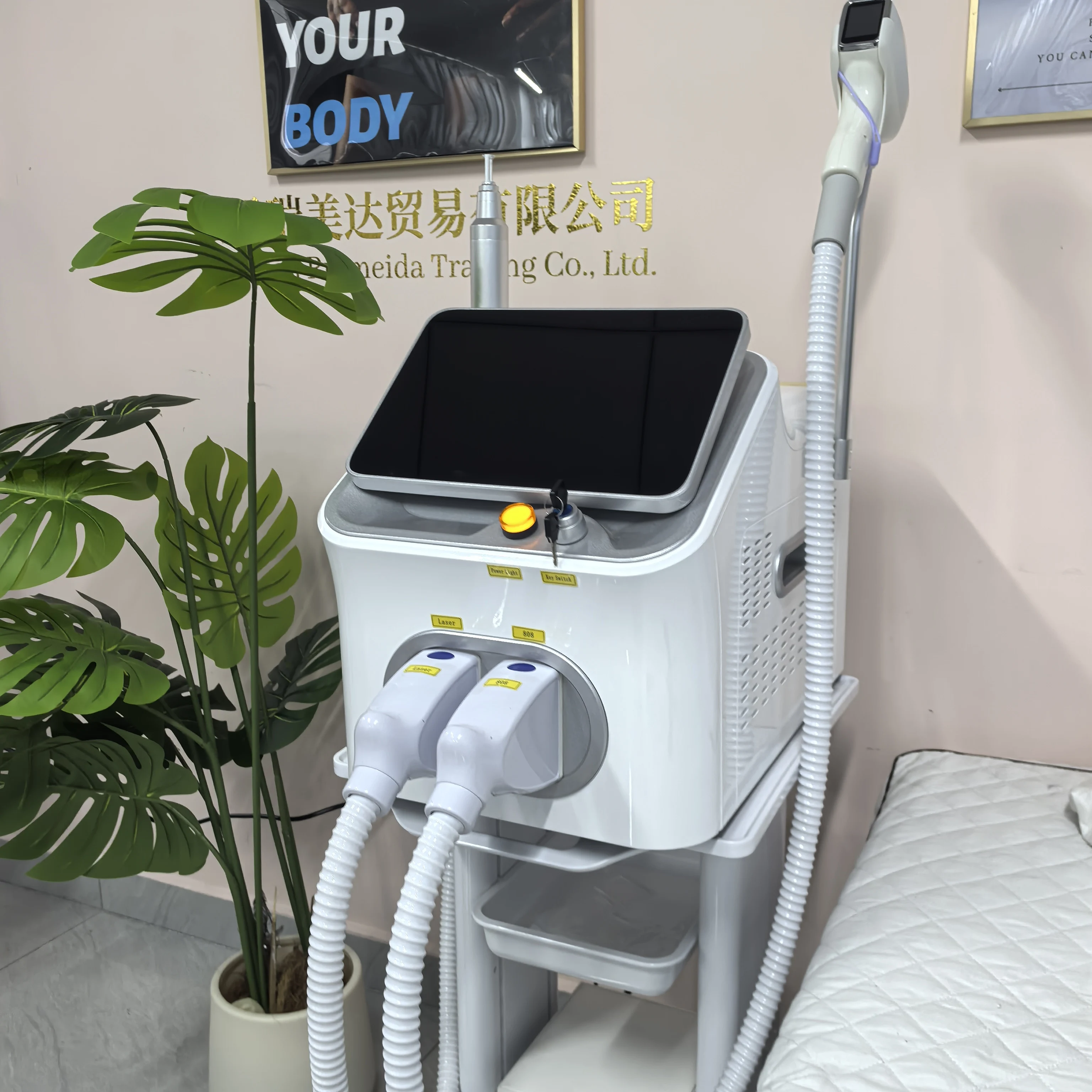NEW Professional FAC 2 IN 1 Diode Laser 5000w Hair Removal Machine Pico Qswitch ND YAG tattoo removal machine 4 Waves 808NM
NEW Professional FAC 2 IN 1 Diode Laser 5000w Hair Removal Machine Pico Qswitch ND YAG tattoo removal machine 4 Waves 808NM