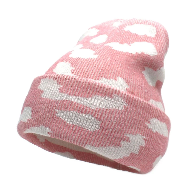 Fashion Knitted Winter Hat For Women Lightweight Foldable Keep Warm Windproof Cycling Hats Cloud Pattem Beanies Hat
Fashion Knitted Winter Hat For Women Lightweight Foldable Keep Warm Windproof Cycling Hats Cloud Pattem Beanies Hat