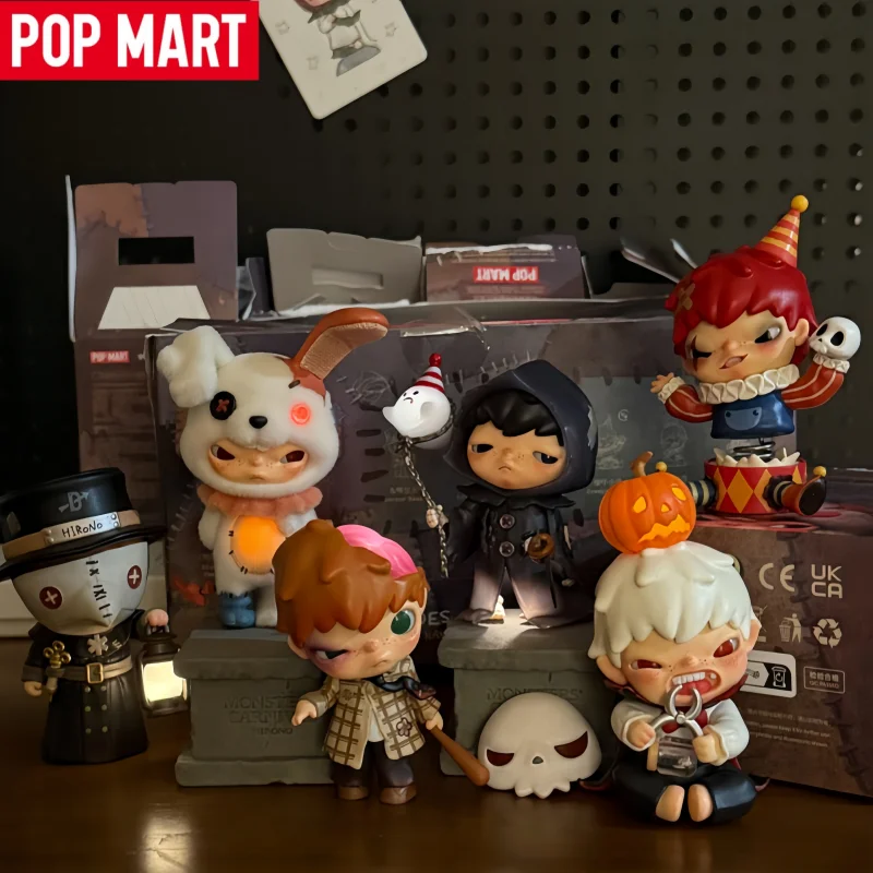 Горячая оригинальная карнавальная серия POPMART Hirono Monsters, слепая коробка, украшение для рабочего стола, игрушки, модели Mystery Box, подарки на Хэллоуин
Горячая оригинальная карнавальная серия POPMART Hirono Monsters, слепая коробка, украшение для рабочего стола, игрушки, модели Mystery Box, подарки на Хэллоуин