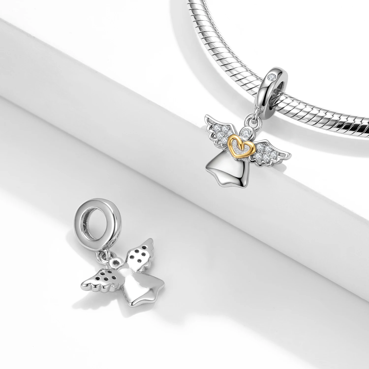 STILLHOUSE 2025 Series 925 Sterling Silver Angel Wings Love Gold Pendant Charm Bead Fit Original Bracelet Diy Jewelry Accessorie
STILLHOUSE 2025 Series 925 Sterling Silver Angel Wings Love Gold Pendant Charm Bead Fit Original Bracelet Diy Jewelry Accessorie
