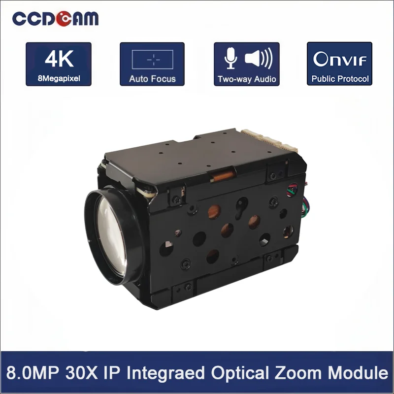 IPA800Z30 4K 8MP 30-кратный оптический зум 4,3-129 мм IMX415 IP-камера Освещение в реальном времени Модуль сетевой камеры высокой четкости AI
IPA800Z30 4K 8MP 30-кратный оптический зум 4,3-129 мм IMX415 IP-камера Освещение в реальном времени Модуль сетевой камеры высокой четкости AI