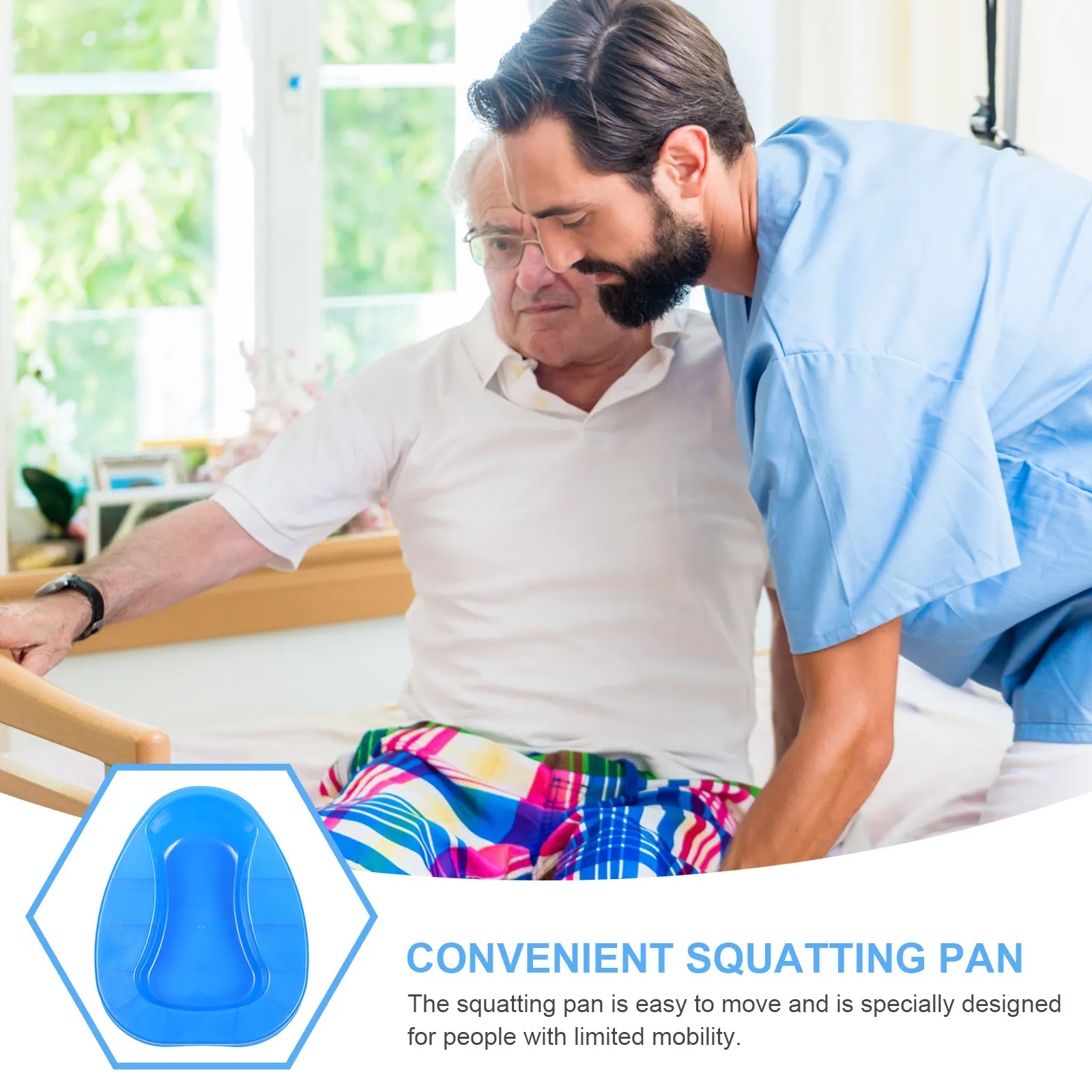 1 шт. Прикроватный туалет-ведро: Изысканное исполнение, утолщенный пластик, для пациентов в период восстановления, портативное решение для использования в постели
1 шт. Прикроватный туалет-ведро: Изысканное исполнение, утолщенный пластик, для пациентов в период восстановления, портативное решение для использования в постели