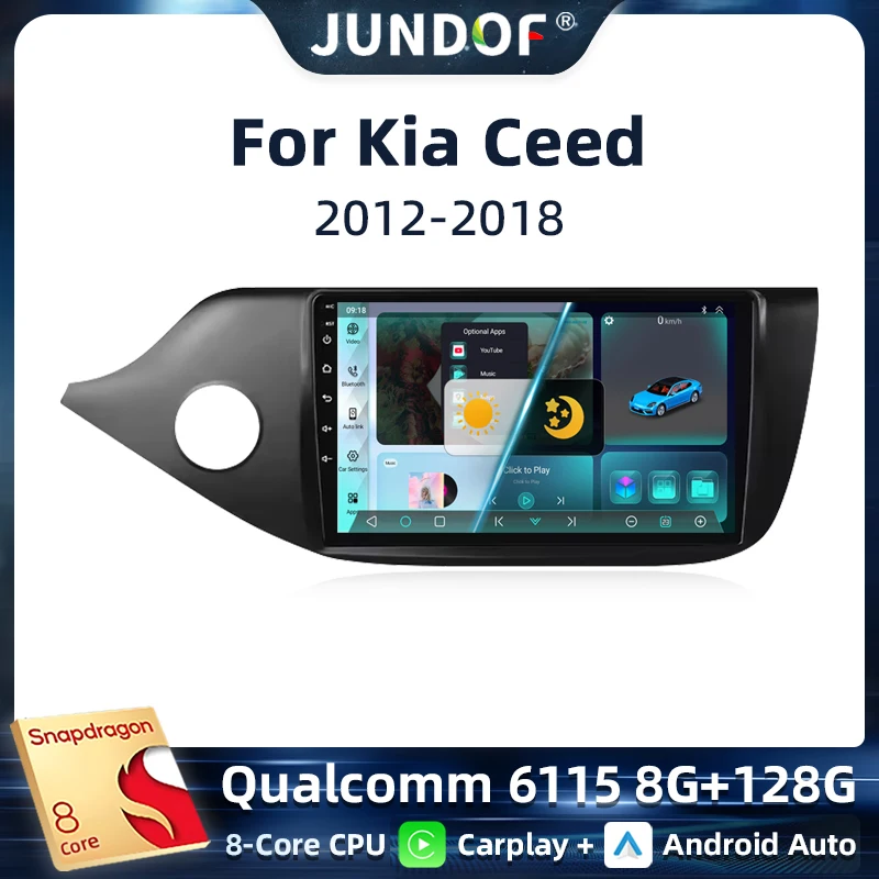 Android 13 For KIA CEED JD Cee'd 2012 -2018 QLED Android Auto Car Radio Multimedia Video Player GPS Stereo CarPlay 4G Head Unit 
Android 13 For KIA CEED JD Cee'd 2012 -2018 QLED Android Auto Car Radio Multimedia Video Player GPS Stereo CarPlay 4G Head Unit