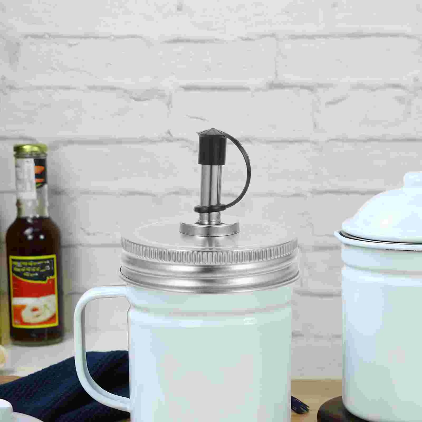 Stainless Steel Oil Pourer 304 Grade 70mm Narrow Mouth Mason Jar Lid Silicone Seal Wide Mouth Lids for Jars Kitchen
Stainless Steel Oil Pourer 304 Grade 70mm Narrow Mouth Mason Jar Lid Silicone Seal Wide Mouth Lids for Jars Kitchen