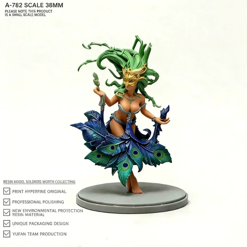38mm Beauty Resin Model Kit Colorless Self Assembly A-782
38mm Beauty Resin Model Kit Colorless Self Assembly A-782