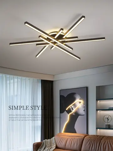 2025 new ceiling lamp Nordic modern LED lamp living room dining room bedroom lights ceiling chandelier
