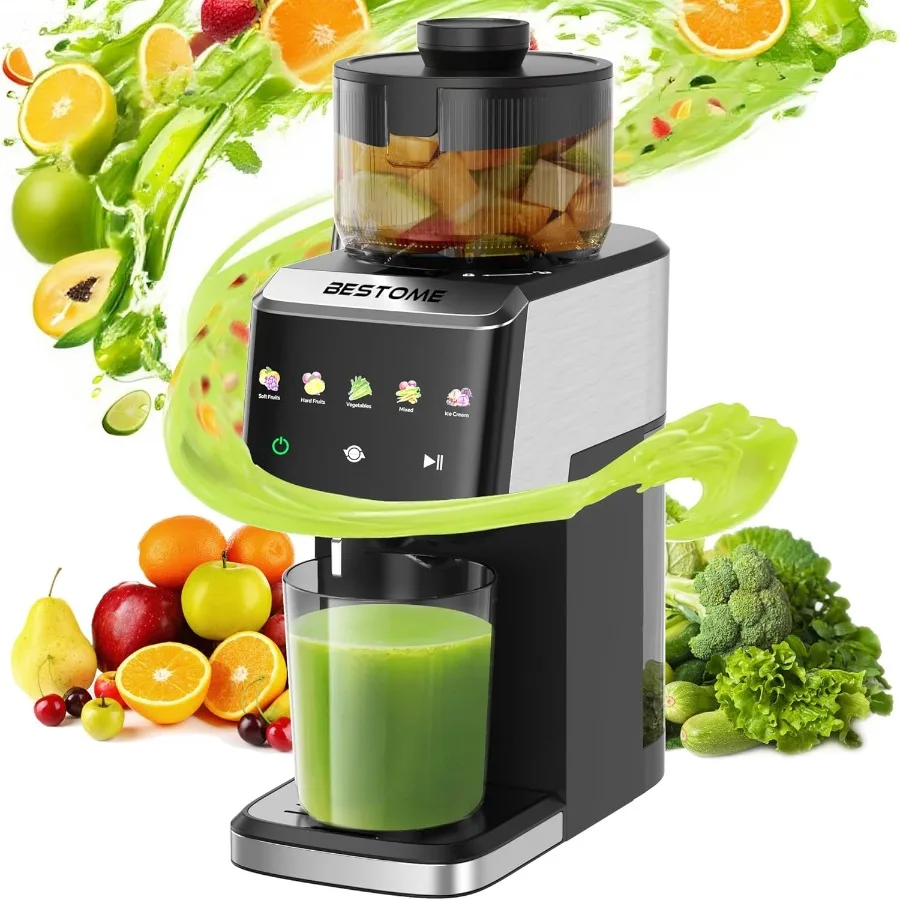 【Best-selling】 Cold Press Juicer 5.12 Wide Feed Chute Slow Masticating Juicer With Quiet Motor High Juice Yield BPA-Free For
【Best-selling】 Cold Press Juicer 5.12 Wide Feed Chute Slow Masticating Juicer With Quiet Motor High Juice Yield BPA-Free For
