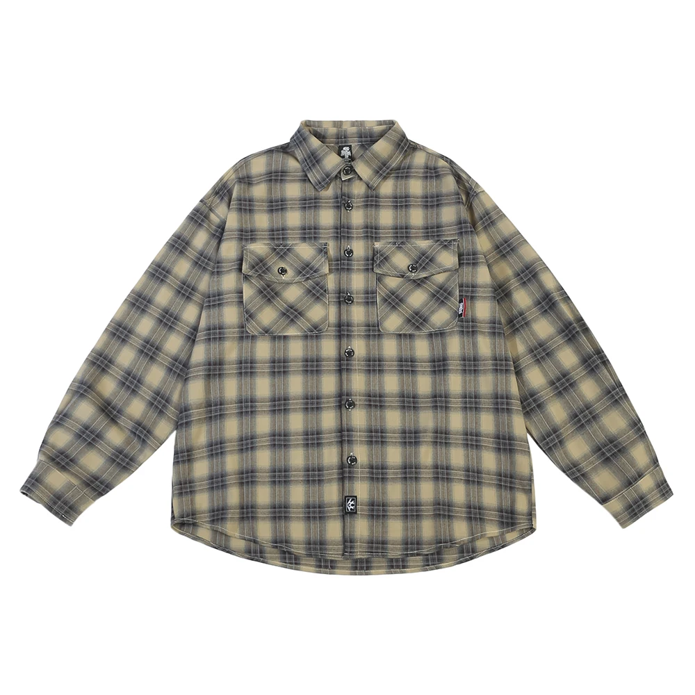 Harajuku Streetwear Y2k Plaid Long Sleeve Autumn Shirts Men's Patchwork Baggy Pockets Camisas Oversized Checkered Blouses
Harajuku Streetwear Y2k Plaid Long Sleeve Autumn Shirts Men's Patchwork Baggy Pockets Camisas Oversized Checkered Blouses
