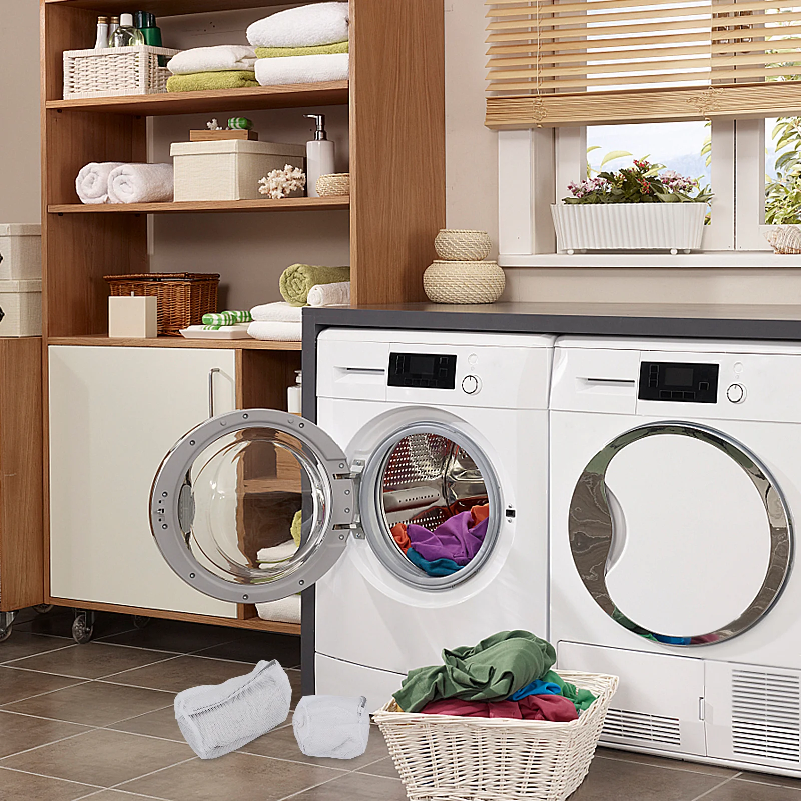 7pcs Large Mesh Laundry Bags Reusable Washing Bags Zipper Closure Strong Secure Washer Dryer Safe See Through Fabric
7pcs Large Mesh Laundry Bags Reusable Washing Bags Zipper Closure Strong Secure Washer Dryer Safe See Through Fabric