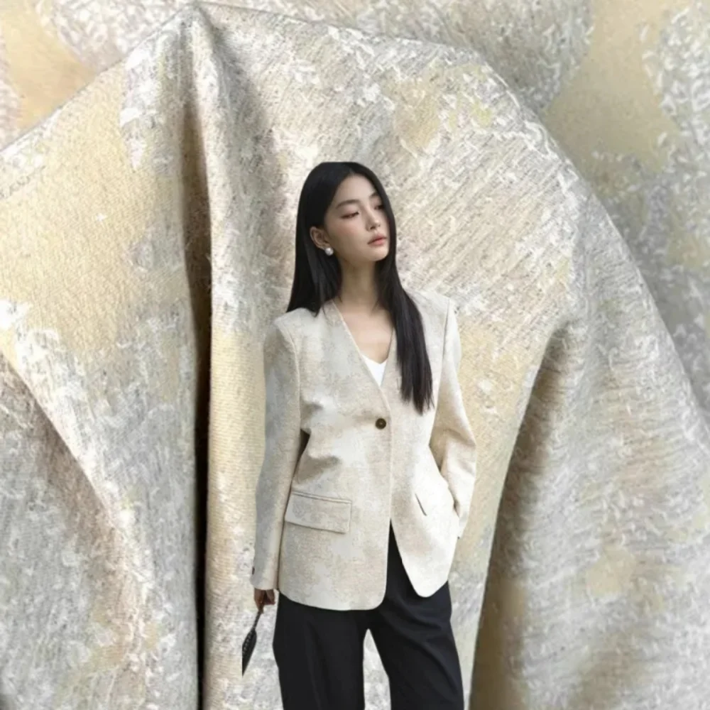 Jacquard Fabric Spring Summer Suit Dress Fashion Designer Dress for Women Fabrics By The Yard Material for Clothes
Jacquard Fabric Spring Summer Suit Dress Fashion Designer Dress for Women Fabrics By The Yard Material for Clothes