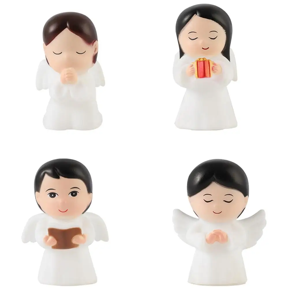 4 Pcs Angel Statue Lovely Figurine Home Office Decor Prayer nament Vinyl Crafts Garden Statue Small Angel Decor Piece
4 Pcs Angel Statue Lovely Figurine Home Office Decor Prayer nament Vinyl Crafts Garden Statue Small Angel Decor Piece