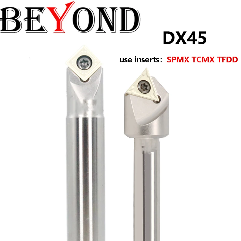 BEYOND DX45 градус DX C10 - 08 - 100L - 1T C16 - 16 - 110L Позиционный инвертированный лезвие SPMX TCMX TFDD
BEYOND DX45 градус DX C10 - 08 - 100L - 1T C16 - 16 - 110L Позиционный инвертированный лезвие SPMX TCMX TFDD